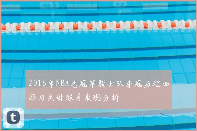 2016年NBA总冠军骑士队夺冠历程回顾与关键球员表现分析