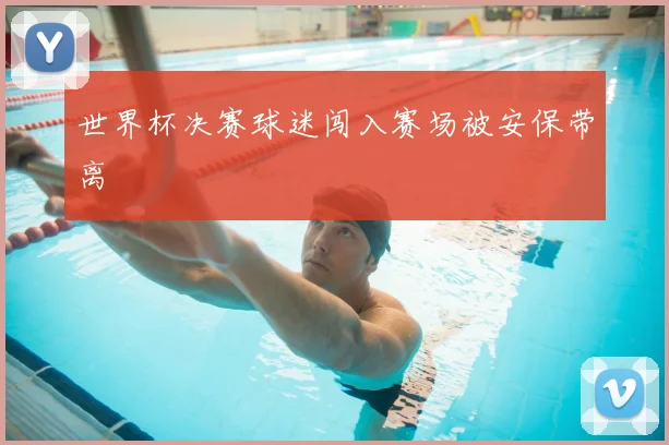世界杯决赛球迷闯入赛场被安保带离