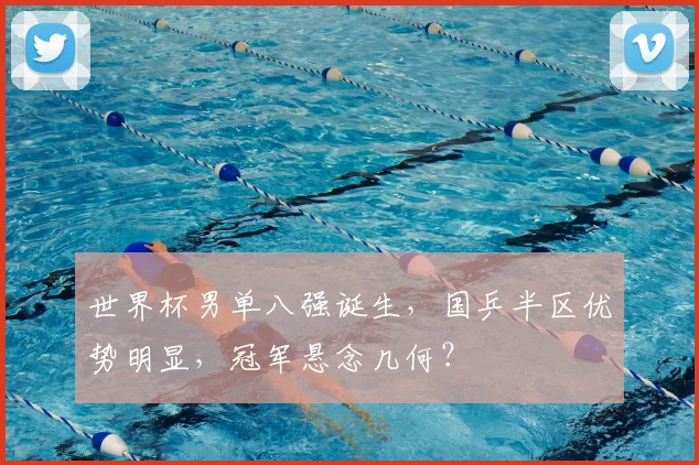 世界杯男单八强诞生，国乒半区优势明显，冠军悬念几何？