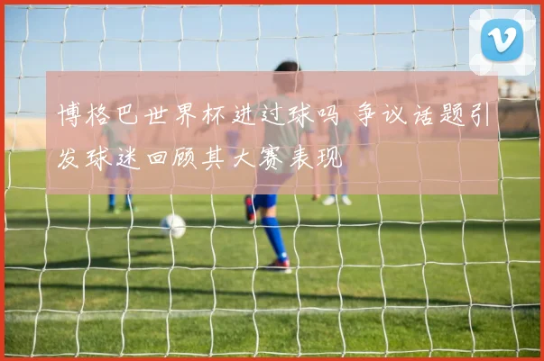 博格巴世界杯进过球吗 争议话题引发球迷回顾其大赛表现